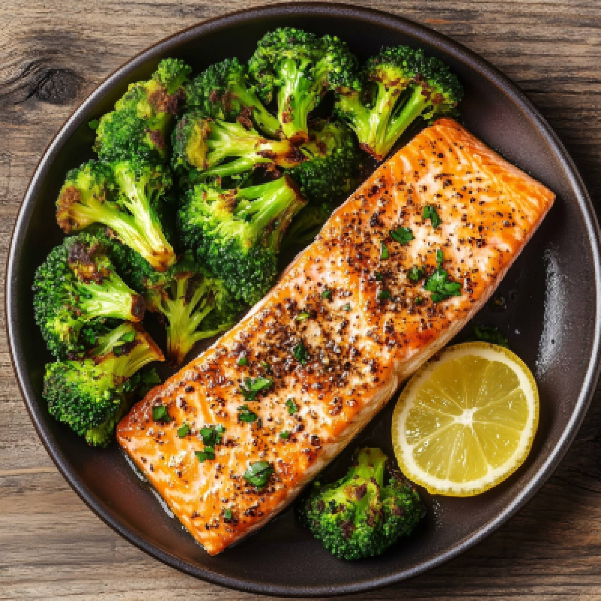 High Protein Baked Salmon