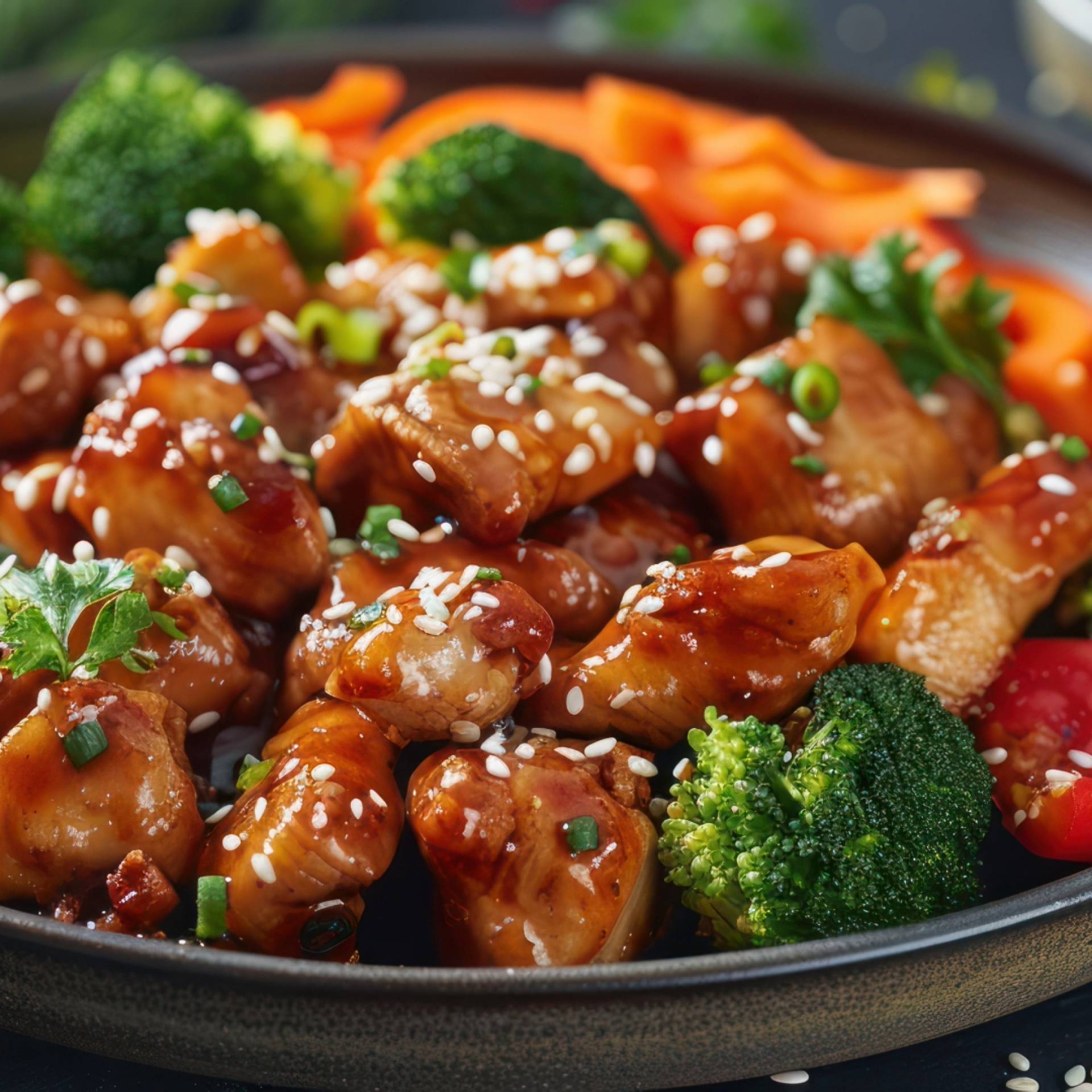 High Protein - Orange Chicken Bowl