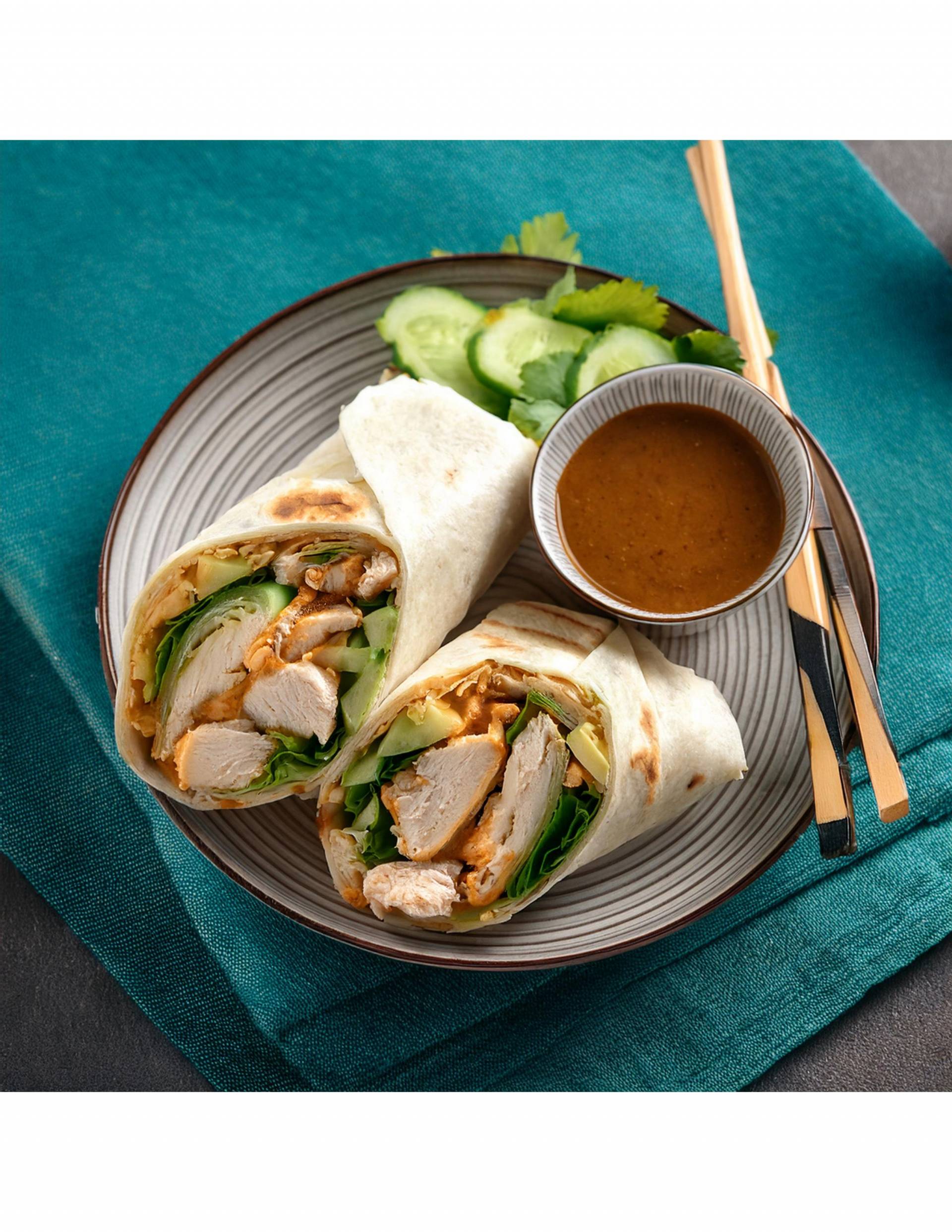 Thai Chicken Wrap